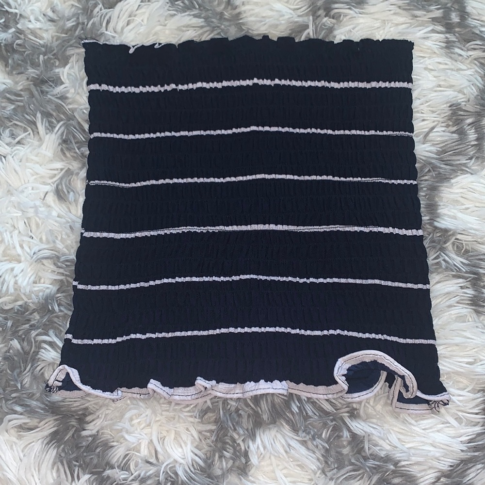 Navy Blue stripped tank top
